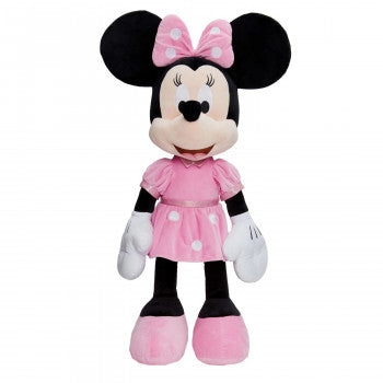 Velika plišana Minnie Mouse na bijeloj pozadini