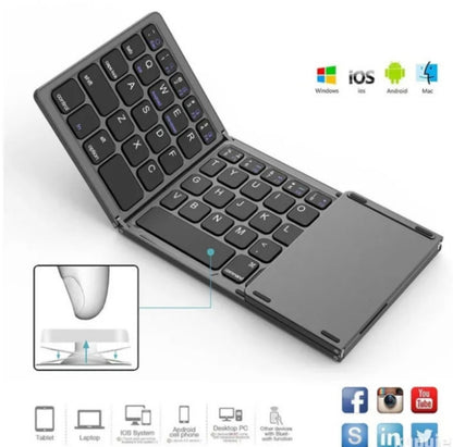 Sklopiva Bluetooth tastatura sa touchpadom