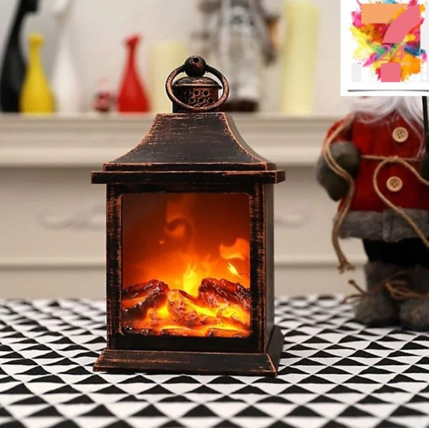 Dekorativna lampa sa efektom kamina - LED lampa sa realističnim plamenom