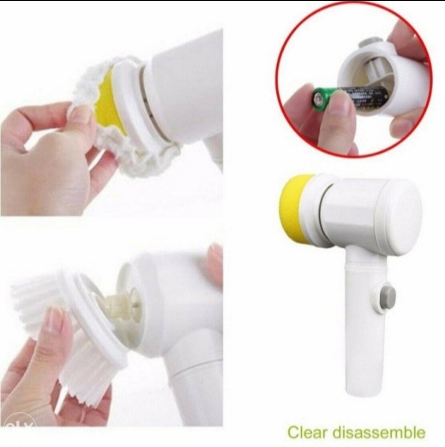 Električna četka za čišćenje 5 u 1