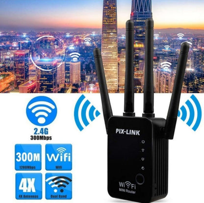 Pojavivač signala PIX-LINK WiFi Mini Router – Dual Band