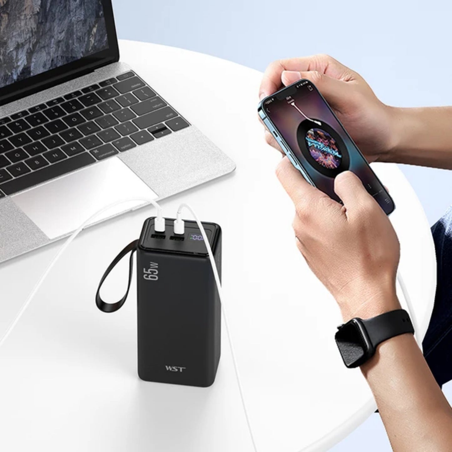 65W Power Bank snage 40000 mAh super brzi